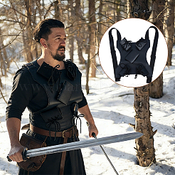 PU Leather Sword Back Sheath&nbsp;AJEW-WH0410-225