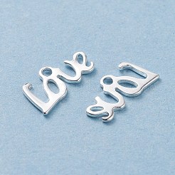 304 Stainless Steel Charms&nbsp;STAS-H436-50S