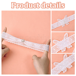 1 Set Butterfly Polyester Garter Leg Ring Sets&nbsp;DIY-OC0013-43A