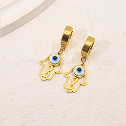 304 Stainless Steel Hoop Dangle Earrings for Women&nbsp;UE5978