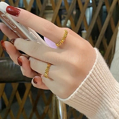304 Stainless Steel Finger Rings&nbsp;WG1BA8B-02