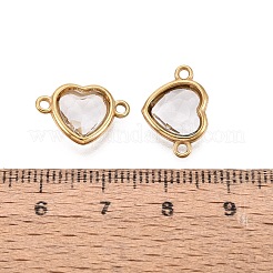304 Stainless Steel Glass Connector Charms&nbsp;STAS-Q119-02G