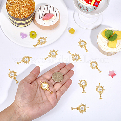 30Pcs Holy Grail Alloy Cabochons&nbsp;FIND-ME0002-69G