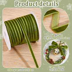Velvet Ribbon&nbsp;OCOR-WH0078-322C