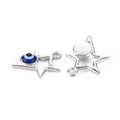 Alloy Enamel Pendants&nbsp;PALLOY-S132-351P