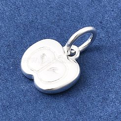 Teachers' Day 925 Sterling Silver Apple Charms&nbsp;STER-A048-19S
