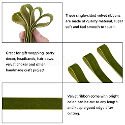 Velvet Ribbon&nbsp;SRIB-WH0006-18H