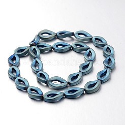 Electroplate Non-magnetic Synthetic Hematite Bead Strands&nbsp;G-F300-54-F07