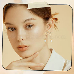 6Pcs Brass Stud Earring Finding&nbsp;KK-BBC0019-96B