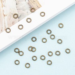 Brass Open Jump Rings&nbsp;JRC5MM-AB