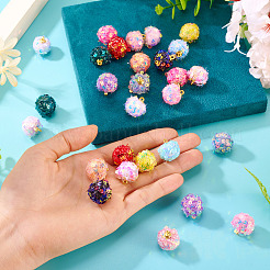 32Pcs 16 Colors Cloth Pendants&nbsp;FIND-TA0008-47