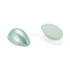 ABS Plastic Imitation Pearl Cabochons&nbsp;SACR-R749-8x5mm-M