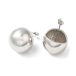 Brass Stud Earrings&nbsp;KK-Z037-01P