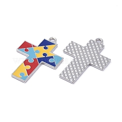 Alloy Enamel Pendants&nbsp;ENAM-G192-05P