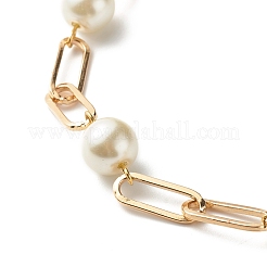 Glass Pearl Beaded Necklaces&nbsp;NJEW-TA00005