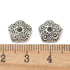 Tibetan Style Alloy Bead Caps&nbsp;TIBE-P003-56AS