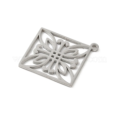 304 Stainless Steel Pendants&nbsp;STAS-G355-09P
