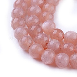 Natural Grade A Sunstone Beads Strands&nbsp;G-G785-03A