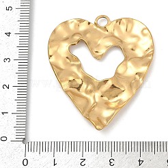 304 Stainless Steel Pendants&nbsp;STAS-S175-43M-G