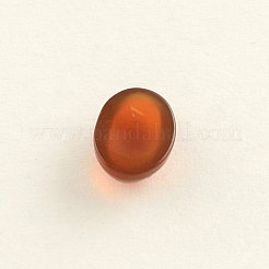 Dyed Natural Brazil Red Agate Oval Cabochons&nbsp;G-R261-13