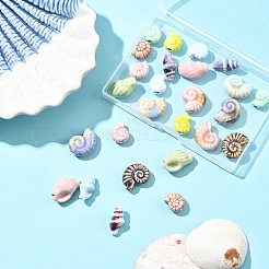 26Pcs 13 Styles Handmade Porcelain Beads&nbsp;PORC-FS0001-36