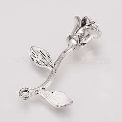 Tibetan Style Alloy Pendants&nbsp;X-TIBE-T011-48AS-LF