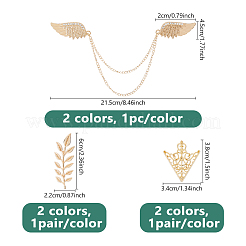 Alloy & Iron Brooches&nbsp;JEWB-DC0001-30