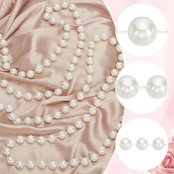 Handmade Acrylic Pearl Beaded Chains&nbsp;AJEW-WH0567-39