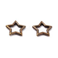 Zinc Alloy Links&nbsp;PALLOY-WH0036-21AB-1