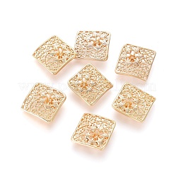 Brass Cabochon Settings&nbsp;KK-G151-55G