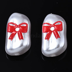 3D Printed ABS Plastic Imitation Pearl Beads&nbsp;KY-S163-437