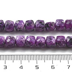 Dyed Natural Sesame Jasper Imitation Charoite Beads Strands&nbsp;G-C179-B03-01