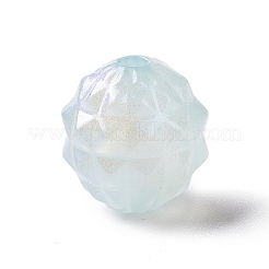 Luminous Acrylic Beads&nbsp;X-OACR-E010-28