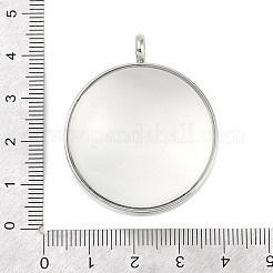 304 Stainless Stee Locket Pendants&nbsp;STAS-S132-15P-01
