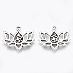 Tibetan Style Alloy Pendants&nbsp;TIBE-S314-32AS-LF