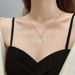 30Pcs 6 Colors Alloy Enamel Pendants&nbsp;ENAM-YW0008-87