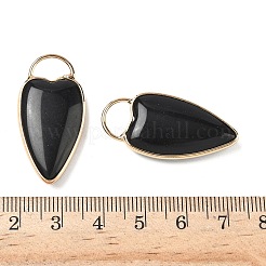 Natural Obsidian Pendants&nbsp;G-I393-01G-02