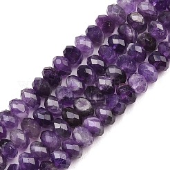Natural Amethyst Beads Strands&nbsp;G-C259-A27-5x8mm