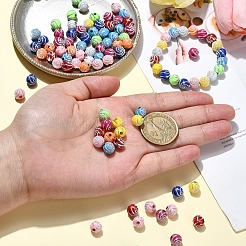 Plating Acrylic Beads&nbsp;PACR-YW0001-20