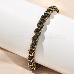 201 Stainless Steel Box Chain Necklaces & Chain Bracelets&nbsp;SJEW-G087-04G