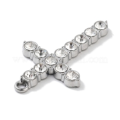Alloy Rhinestone Pendants&nbsp;ALRI-S001-13B-P