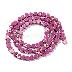 Dyed Synthetic Imperial Jasper Beads Strands&nbsp;G-M403-A35-01
