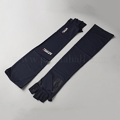 Outdoor Cycling Polyester Two Half Fingers Gloves&nbsp;AJEW-WH20020-192D