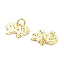 Brass Pendants&nbsp;KK-H527-07A-G