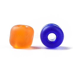 Frosted Colours 6/0 Glass Seed Beads&nbsp;SEED-A030-02A