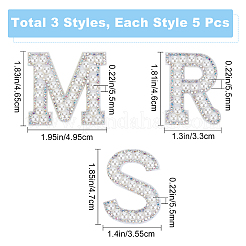 15Pcs 3 Style Non Woven Fabrics Costume Accessories&nbsp;DIY-CP0008-17