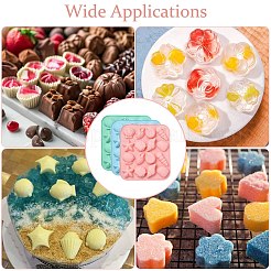 3Pcs 3 Colors Marine Theme Silicone Molds&nbsp;ST-CJ0043-012