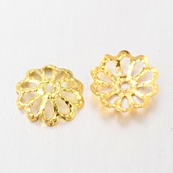 Iron Flower Bead Caps&nbsp;E191Y-G