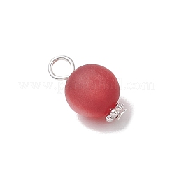 Resin Imitation Cat Eye Pendants&nbsp;PALLOY-JF04166-01