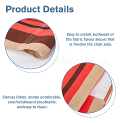 Chair Canvas & Oxford Cloth&nbsp;AJEW-WH0709-156A-01